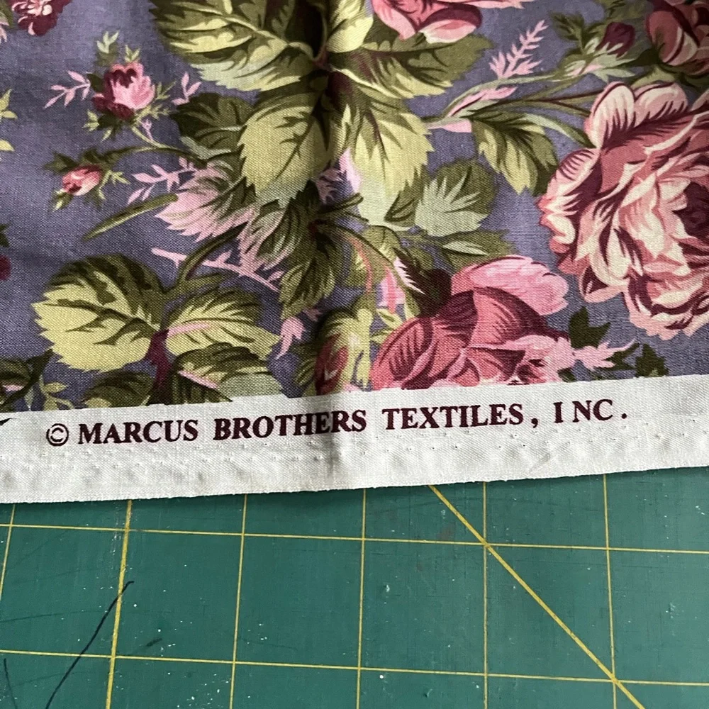 Cotton Quilt Fabric~Pink Cabbage Roses - Picture 5 of 5